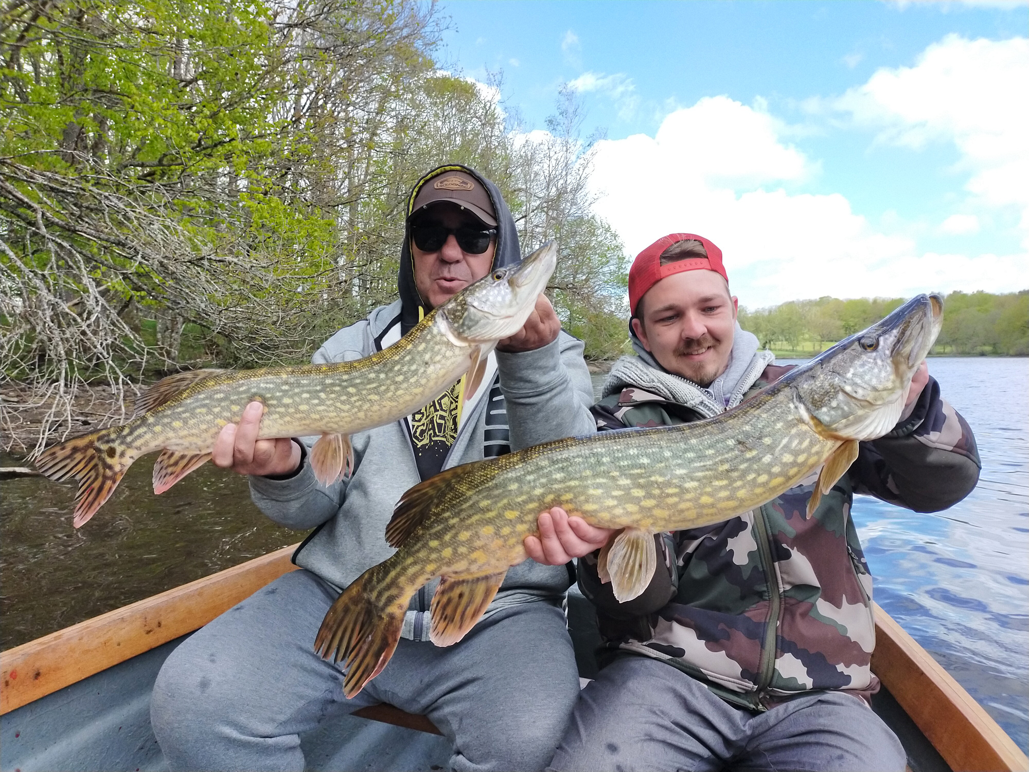 Pêche du brochet en Auvergne