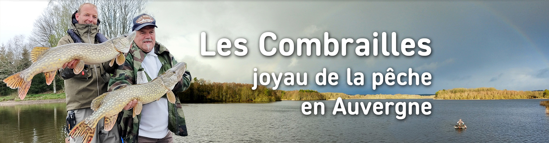 Slider Pêche du brochet en Auvergne